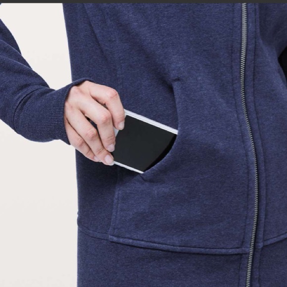 Lululemon Scuba Hoodie light cotton fleece lightweight size 6 sweatshirt hoodie - Picture 14 of 15